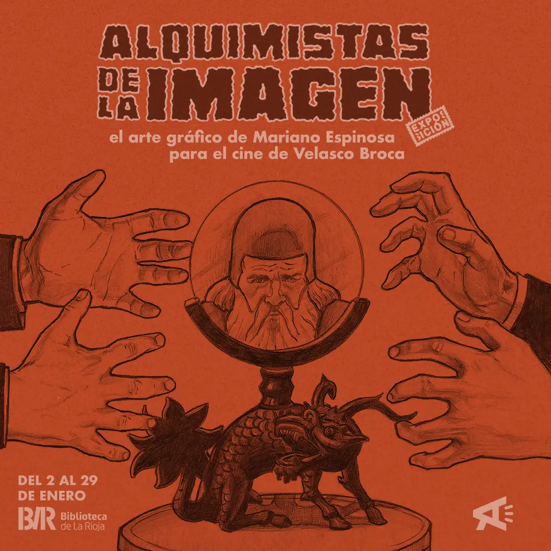 Cartel de la Exposición Alquimistas de la Imagen